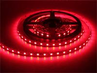 [Discontinued] LED FLEXIBLE STRIP SMD3528 60Leds/4,8W p/m RED7-8LM IP20 NON W/PROOF 8mm. 5MT/REEL [LED 60R 12V N/WPR]
