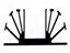 Extruded Heatsink for TO-3,SOT-9,TO-66,SOT-32 • pattern Drilled • Rth= 2 K/W • Length : 75mm • Black Anodised surface [SK16-75SACB]