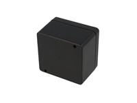 Diecast Aluminium Black 75X80X52MM Water-Tight [1590Z100BK]