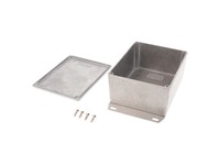 Diecast Aluminium Unpainted 119 MM X 94 MM X 56 MM Bottom Flange IP54 [1590CF]