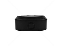 Enclosure Securi-Prod 115x115x48mm ABS Thermoplastic Polymer, 4 x Knockouts 20~25mm, Black [ENC11548B]