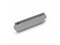 H11 DIN41612 Connector Male Fast-on (6,3X0,8) One Extended Contact Silver Plated [05H11MFAV32/CO]