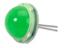 LED DIFF DOME 20MM GREEN CC 2PIN 18MCD 120DEG 50MA 7,5V (RV=15V) [DLC2/6GD]