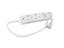 Crabtree Multiplug Adaptor 5Way 2X16A 1X Schuko 2X16A Slimline Sockets 0.5M Cord [CRBT BC5221P]