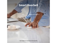 Aqara Wireless Mini Switch T1, Wireless Protocol:Zigbee 3.0, Battery:CR2032, Operating Temperature:0°C~50°C (14°F~122°F), Operating Humidity:0~ 95%RH, Non-Condensing, Req:Aqara HUB-E1/HUM-M1S-G2/HUB-M2/HUB-M3, 45×45×12mm [AQARA WIRELESS MINI SWITCH T1]