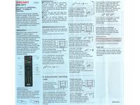 Universal Smart TV Remote Code List of 215 for Different TV Models (Batteries not included 2xAAA) [URC-2073]