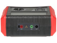 Multifunction Loop Tester 9-IN-1 Low Ohms 0.00~2Ohm Earthing Measurement Insulation Resistance 250/500/1000V Phase Rotation PSC 0kA~26kA LOOP IMP Non Trip/Trip 0.01~2000Ohm ELCB Sensitivity/Time Delay 0~440V [UNI-T UT593]