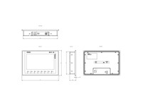 SIMATIC HMI, KTP900 Basic, Basic Panel, Key/touch operation, 9" TFT display, 65536 colors, PROFINET interface [6AV2123-2JB03-0AX0]