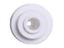 Bobbin Flat Bar 4,8MM Hole White-( NB-To be used on Square/ Flat Bar ) [EF BOB FLAT BAR WH]