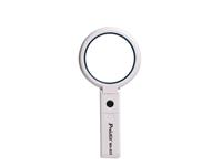Foldable 3.75X 7X Magnifying Lamp Lens Dia. 70mm - Handheld & Desk - 8 LED USB-Powered [PRK MA-025]