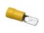 Insulated Disconnect Lug • Male • 6.4mm Stud • for Wire Range : 2.5 to 6.0 mm² • Yellow [LT40063]