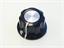 Plastic Screw Type Control Knob • Black • Shaft Hole Size : 6.4mm [KNOB16-0017]