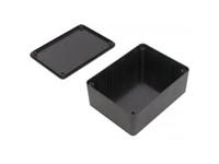 ABS 85mm x 56mm x 30mm Black Box with Slots [ABSE12 BLACK]