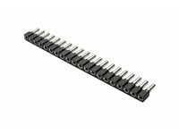 Chip Carrier Assembly Single Row 20W With Standard Socket Solder Tail 2,54MM [714-92-120]