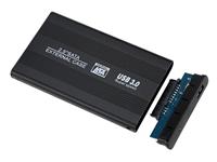 2.5" ALUMINIUM SATA ENCLOSURE SUPER SPEED USB3.0 [USB3.0 SATA CASE 2.5 INCH #TT]