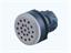 Panel Buzzer with Holder • 30mm Standard Bezel • 24V • Continuous Tone Insert [B300C-24]