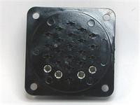 24 way Female Socket for Panel Mounting with 4-hole Flange [MEB240]