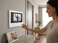 Dahua Analog Indoor Monitor 7inch TFT Screen , Res:800x480 , Casing:PC+ABS , PSU12V/2A , 133.90×182.70×17.70mm , 0.48kg [DHA VTH1020J]