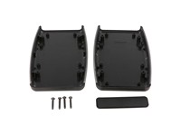 ABS Enclosure 147 x 89 x 24mm Soft Side Black [1553DBK]