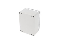 Polycarb Enclosure 120 x 90 x 60mm Clear Lid Grey Body IP66 [1554F2GYCL]