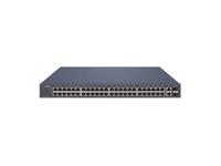 Hikvision Smart Managed 48-Port Gigabit PoE Switch, 2 × Gigabit SFP Uplink Ports, 2 x Gigabit RJ45 Ports, IEEE 802.3af, IEEE 802.3at, PoE Power Budget:470W, PSU:100~240VAC MAX:5A 500W, 104Gbps, Up to 300m Transmission, Surge Protection:6KV [HKV DS-3E1552P-SI]