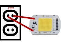 50W 220VAC Warm White LED [HKD 220VAC LED  WARM WHITE 50W]