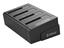 ORICO 4 BAY USB3.0 TO 2.5 / 3.5 HDD|SSD CLONE DOCK BLACK [ORICO 6648-US3-C-V1-SA-BK]