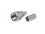 Inline Mini-UHF Plug • 50Ω • Crimp with Cable : 5mm RG58 [24S101-106A1]