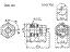 Key Switch STD Round DPST Key Pull 1 OFF/ON 4T M19 [IGS206A-1]