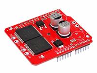 HIGH CURRENT DUAL MOTOR DRIVER SHIELD-MAX 16V-CONT 14AMP-MAX 30A. USE HEATSINK OR FAN IN HIGH DEMAND APPLICATIONS [BSK MONSTER MOTO SHIELD-VNH2SP30]