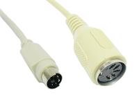KEYBOARD CABLE MINIDIN 6M TO DIN 5F [XY-PC52]