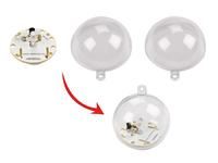 RGB LED BALL - REQUIRES 3V CR2032 BATTERY (NOT INCLUDED) (NEW VELLEMAN PART# WSL197) [VELLEMAN MK197]