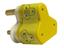 PLUGTOP SURGE 16A 3P ROUND YELLOW WITH LED [CRL 12-S0003]