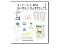 The Enviro Battery Kit, Is A Do-it-yourself Kit Which Lets You Use Simple Things Like Mud, Lemons And Water To Power A Light, A Watch Or Power Up A Music Chip. [EDU-TOY BMT ENVIRO BATTERY]