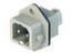 POWER PLUG 2 POLE P/MNT HIRSCHMANN (930622106) [STASEI2]