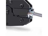 Modular Plug Crimper Ratchet 8P8C (RJ45) + 6P6C (RJ12) + 6P4C (RJ11) + 6P2C [HT236-68P]