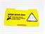 Warning Sign with LED Flasher, 180 degree Viewing Angle, No Batteries Needed, It is connected to the Live and Earth Wires and emits a Bright Flash with each Fence Pulse. [EF EA-WRQ7/L]