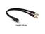 3.5mm Female Aux to Microphone & Earphone Jack Audio Splitter Adapter Cable [BDD AUDIO SPLITTER 3.5MM F-2M]