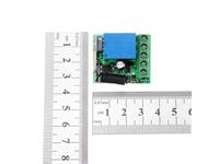 1CH WIRELESS RELAY REMOTE CONTROL RECEIVER 433MHZ 12VDC. CAN SWITCH 220V 10A [BMT 433MHZ 1CH RX]