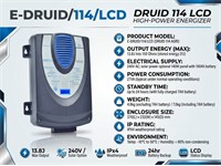 Druid 114LCD - Druid 114 LCD Energizer - 14J {E-DRUID/114/LCD} [EF DRUID 114LCD-14J]