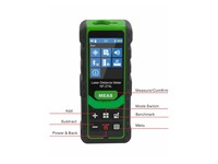 Precision Laser Distance Meter up to 100 m with Green Laser, Multi‑Mode Single/continuous/Area/Volume Measurement, Bluetooth Data, And Voice Broadcast For Fast, Accurate Measuring. Includes Rechargeable 750mAh LI-Battery [NF-274L LASER DISTANCE METER]