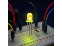 5mm Round Bi-Colour LED Lamp • 3-Pole • Rd-Org - IV= 60mcd • Yellow - IV= 40mcd • White Diffused Lens [L-59EYW]