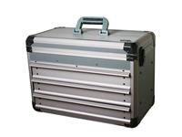 ALUMINIUM FRAME DRAWER CASE WITH 1 DRAW + TOP LID 485X260X333MM {DRAWER CASE-755} [PRK TC-755]