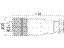 CIRC CON M12 A COD CABLE FEMALE STR. PLSTC 5 POL SCW TERM PG9 CABL ENTRY [99-0436-57-05]