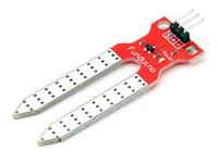 ANALOG SOIL MOISTURE SENSOR FOR ARDUINO FOR AN AUTOMATIC WATERING SYSTEM WITH 3.3 OR 5V INPUT VOLTAGE. DIMENSIONS 20X60MM [GTC SOIL MOISTURE SENSOR ARDUINO]