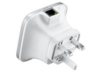 WIFI REPEATER WALL MOUNT 300Mbps 220V (2PIN) 2.4GHz 5W 73X73X30.7mm 200g * HUAWEI * [WS322]