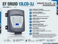 Druid 13LCD - Druid 13 LCD - 3J Energizer {E-DRUID/13/LCD} [EF DRUID 13LCD-3J]