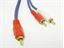 Patch Cord 1xRCA plug-gold~ to~2xRCA plug-gold - 1.5m [PATCHC 1RCAP-2RCAPG]