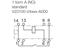 Reed Relay • DIL • Form 1A • VCoil= 24V DC • IMax Switching= 1A • RCoil= 200Ω • PCB [V23100 V4024-A000]