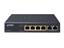 PLANET 4-Port 10/100TX 802.3af/at PoE + 2-Port 10/100TX Desktop Switch (60 Watts) Unmanaged [FSD-604HP]